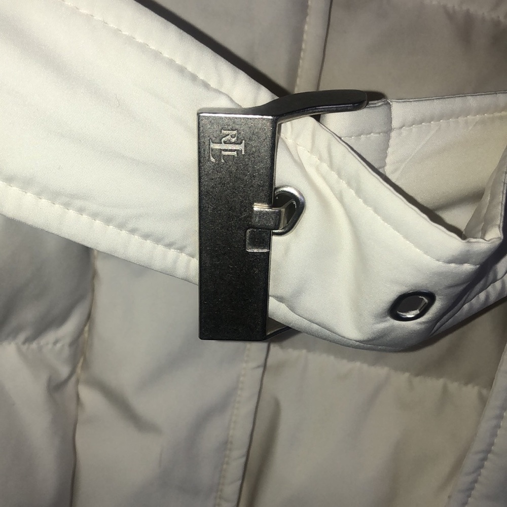Donated - Lauren Ralph Lauren White Puffer Jacket - Picture 5 of 7